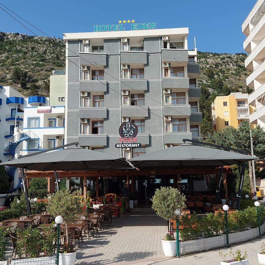 Eden Hotel Shëngjin Buitenkant foto